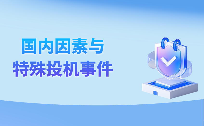 国内因素与特殊投机事件