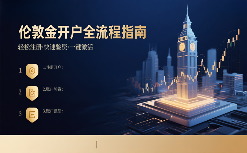 个人进行伦敦金开户注册、验资、激活全流程梳理