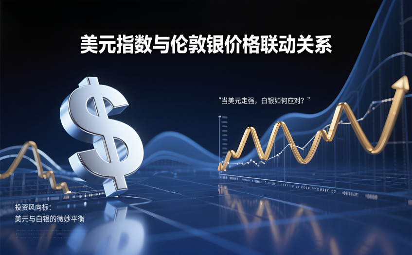 美元指数与伦敦银价格联动关系