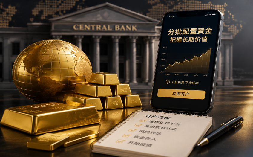 分批配置黄金