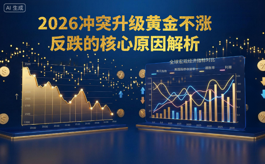 黄金不涨反跌的核心原因解析