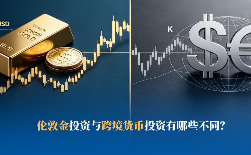 伦敦金投资与跨境货币投资有哪些不同 伦敦金投资与跨境货币投资有哪些不同