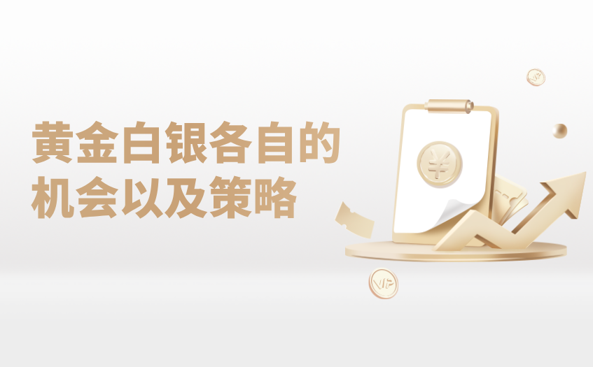 黄金和白银各自的机会以及策略