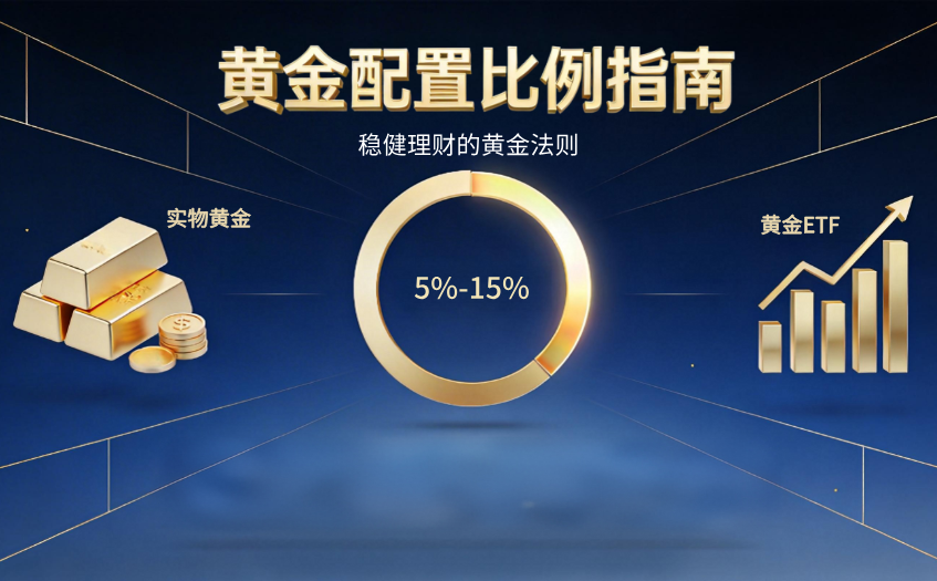 普通人配置黄金多少比例合适