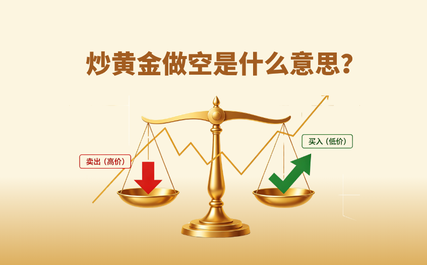 炒黄金做空是什么意思 炒黄金做空是什么意思