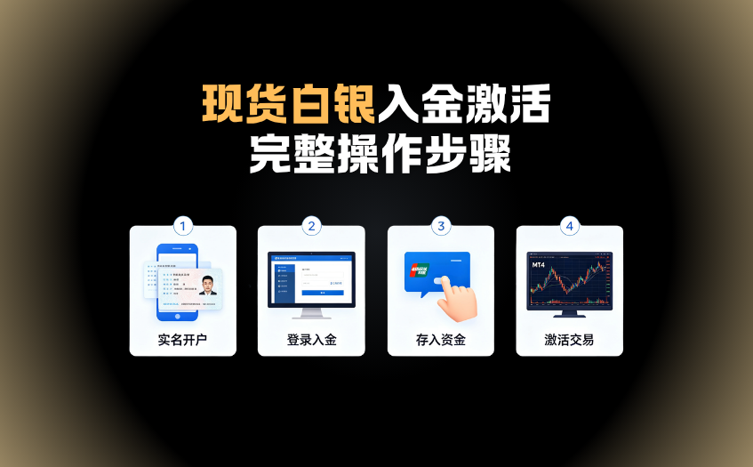 现货白银入金激活的完整操作步骤