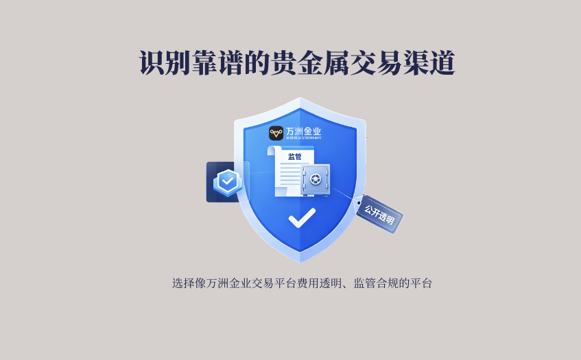 识别靠谱贵金属交易渠道