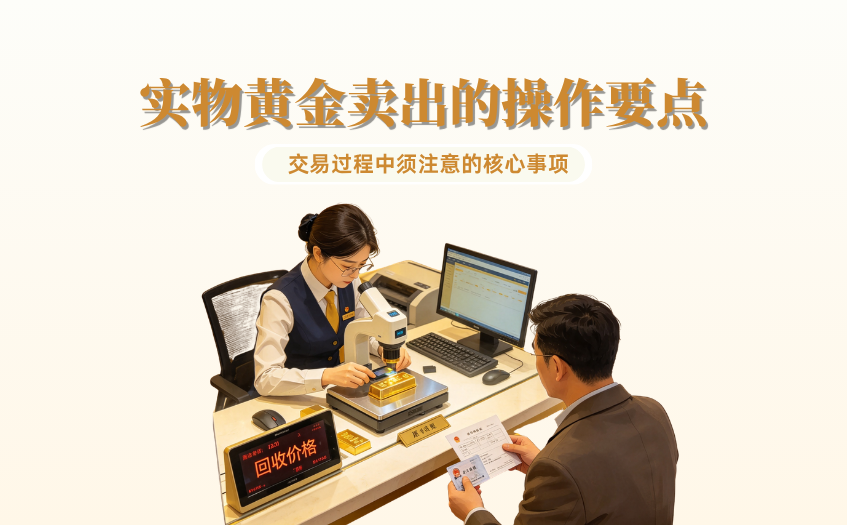 实物黄金卖出的操作要点 实物黄金卖出的操作要点