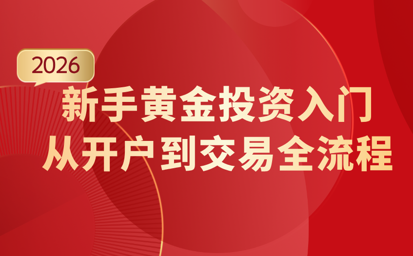 2026新手黄金投资入门