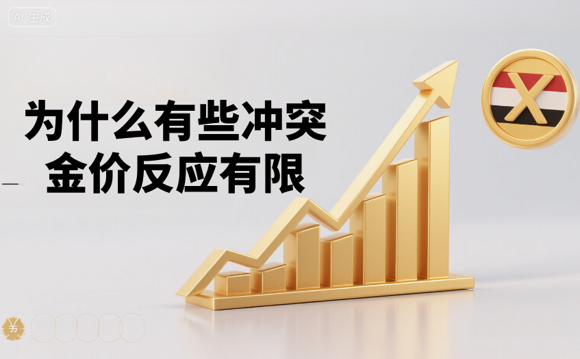 为什么有些冲突金价反应有限