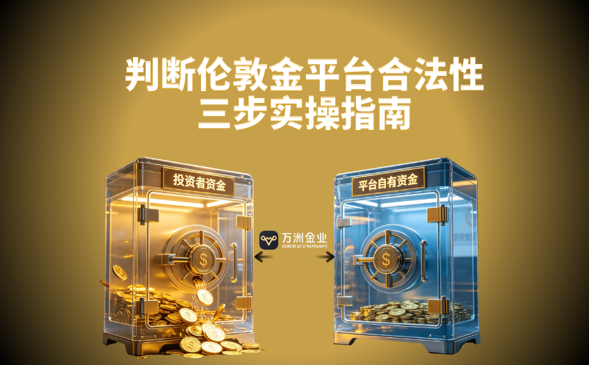 判断伦敦金平台合法性的三步实操指南